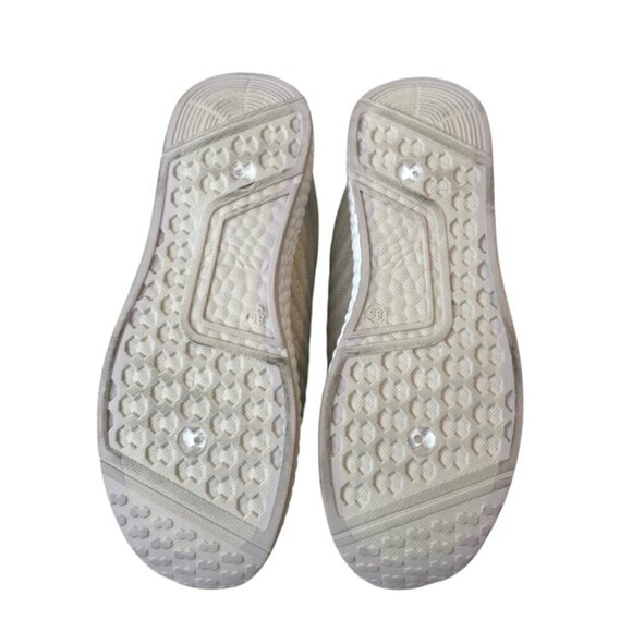 Danskin woman's Bloom Natural Textured Sneaker Polyester Stretch Knit Size 8.5 - Picture 7 of 7